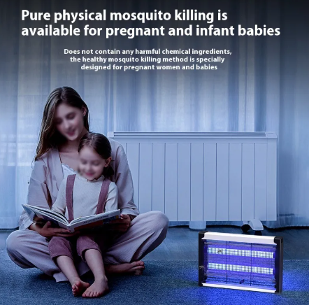 Lámpara Mata Moscas y Mosquitos Eléctrica de Interior