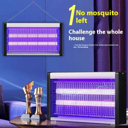 Lámpara Mata Moscas y Mosquitos Eléctrica de Interior