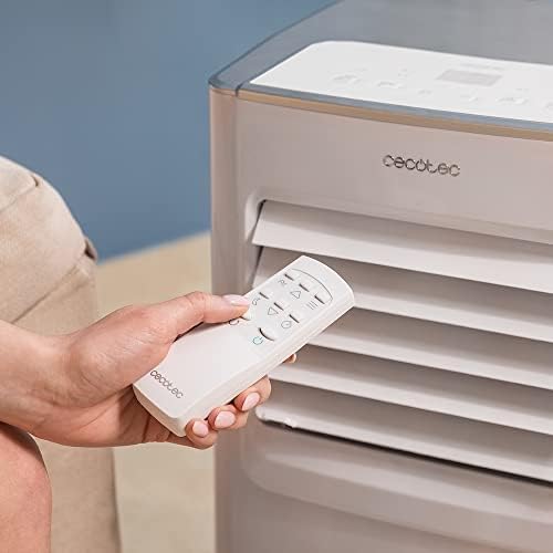 Cecotec ForceClima 7100 Portable Air Conditioner with Remote Control, 7000 BTU, Low Consumption, LED Display, 4 Modes, 2 Speed, Coverage 15-20 m²|B0BPZHKY25