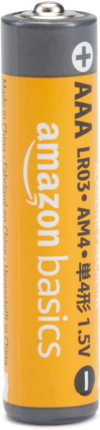 Amazon Basics - Paquete De 36 Pilas Alcalinas AAA De Alto Rendimiento, 1,5 Voltios, Vida Útil De 10 Años