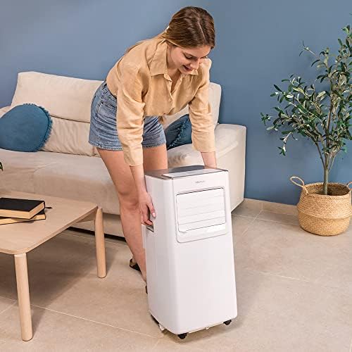 Cecotec ForceClima 7100 Portable Air Conditioner with Remote Control, 7000 BTU, Low Consumption, LED Display, 4 Modes, 2 Speed, Coverage 15-20 m²|B0BPZHKY25