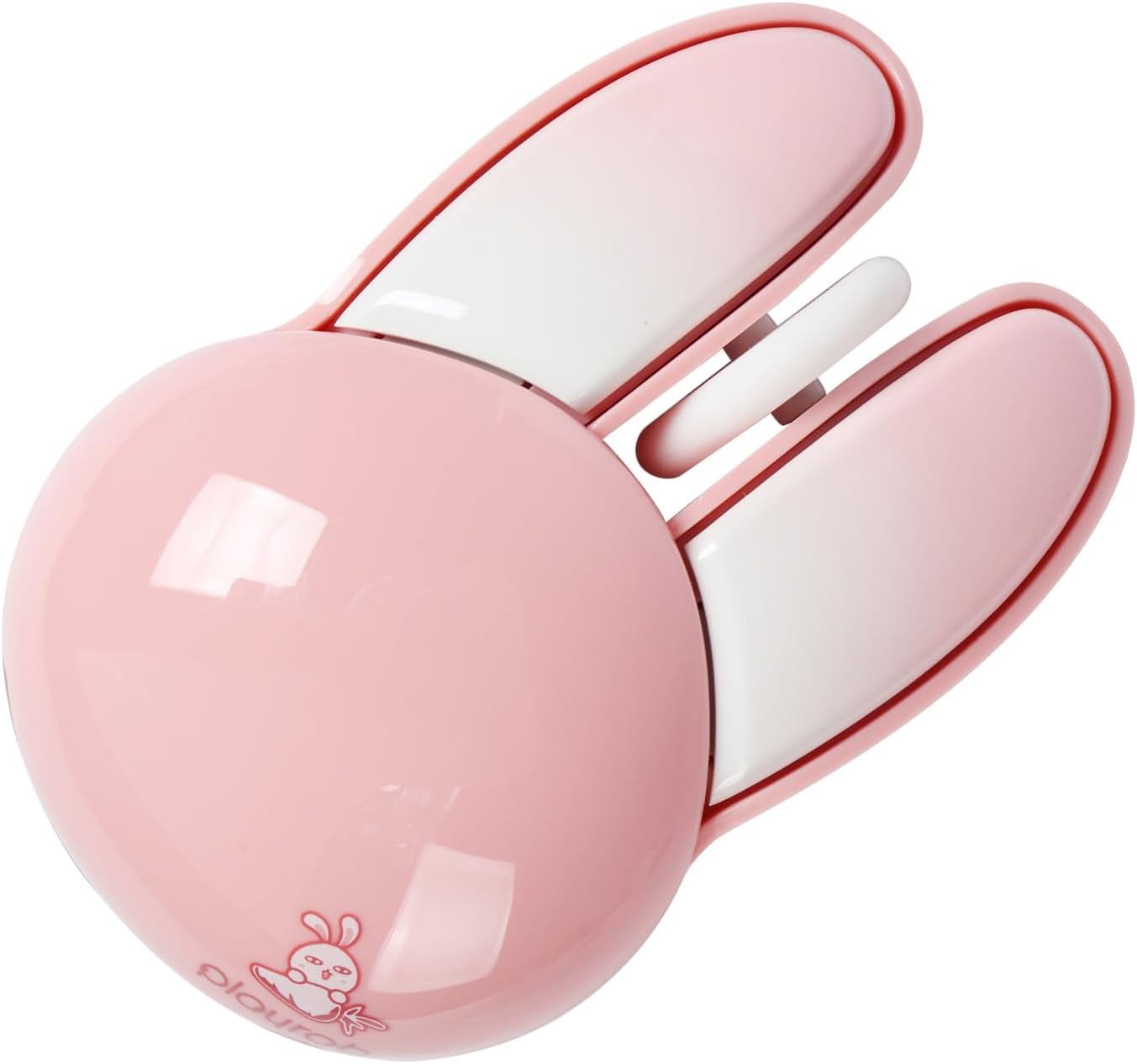 Adorable Wireless Pink Bunny Mouse - Cute & Silent Optical Mouse for PC, Laptop & Mac - Perfect Gift for Kids & Adults!