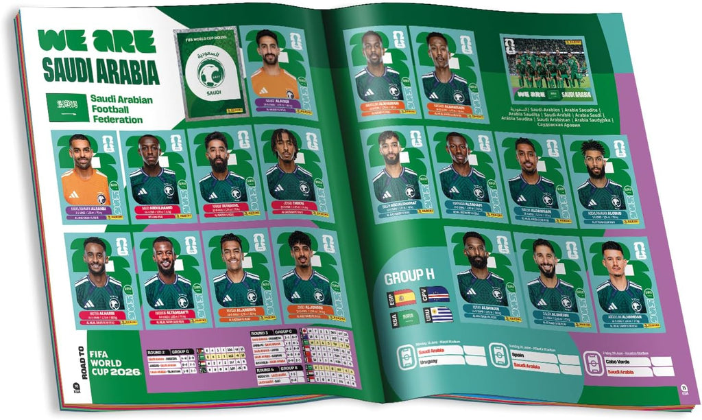 Descubre el Álbum de Calcomanías de la Copa Mundial de la FIFA 2026: Organiza y Muestra Tu Colección Multicolor