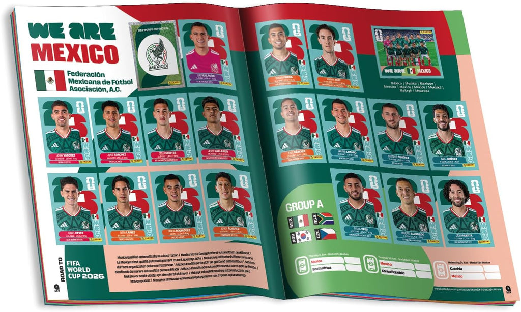 Descubre el Álbum de Calcomanías de la Copa Mundial de la FIFA 2026: Organiza y Muestra Tu Colección Multicolor