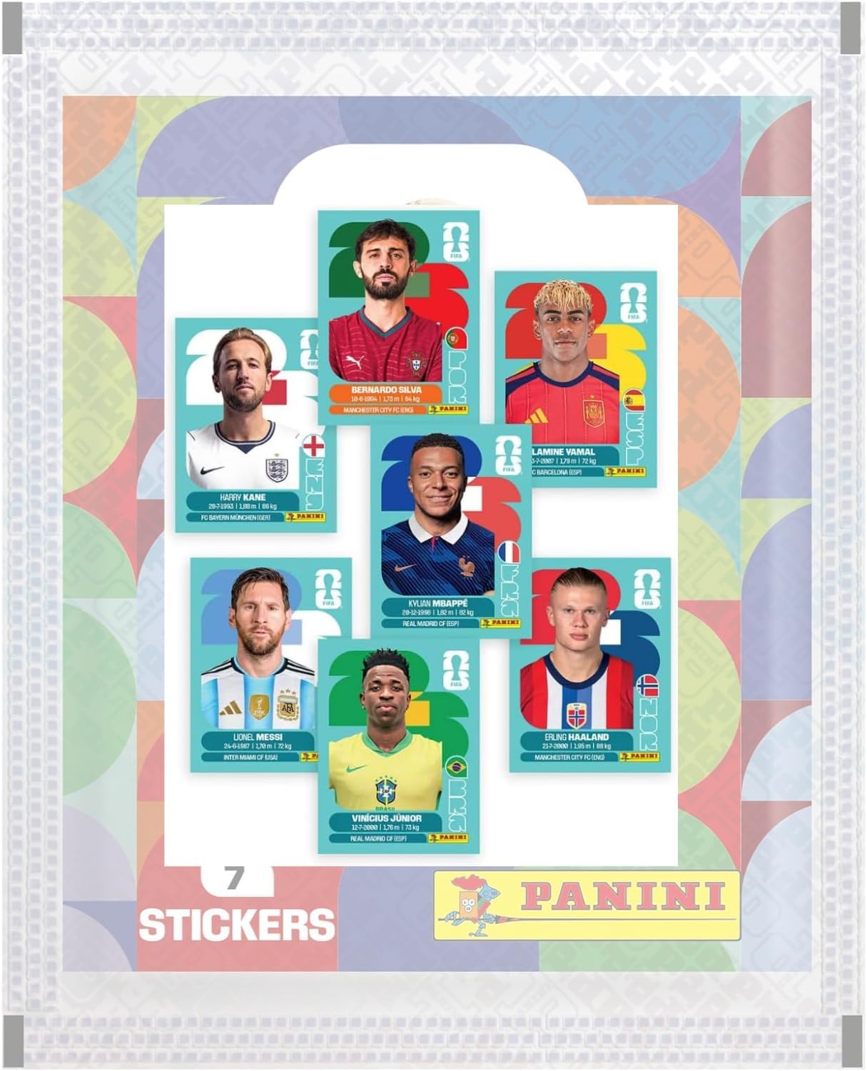 Panini FIFA World Cup 2026 Official Sticker Collection Box - 50 Packs of Exciting Stickers to Kickstart Your Collection!