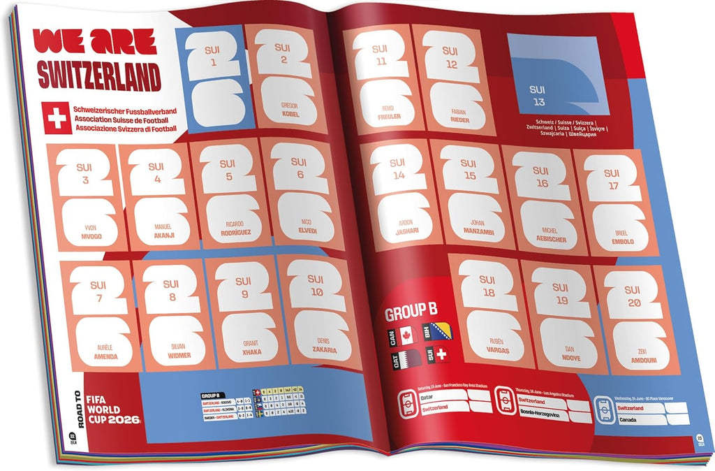 Descubre el Álbum de Calcomanías de la Copa Mundial de la FIFA 2026: Organiza y Muestra Tu Colección Multicolor