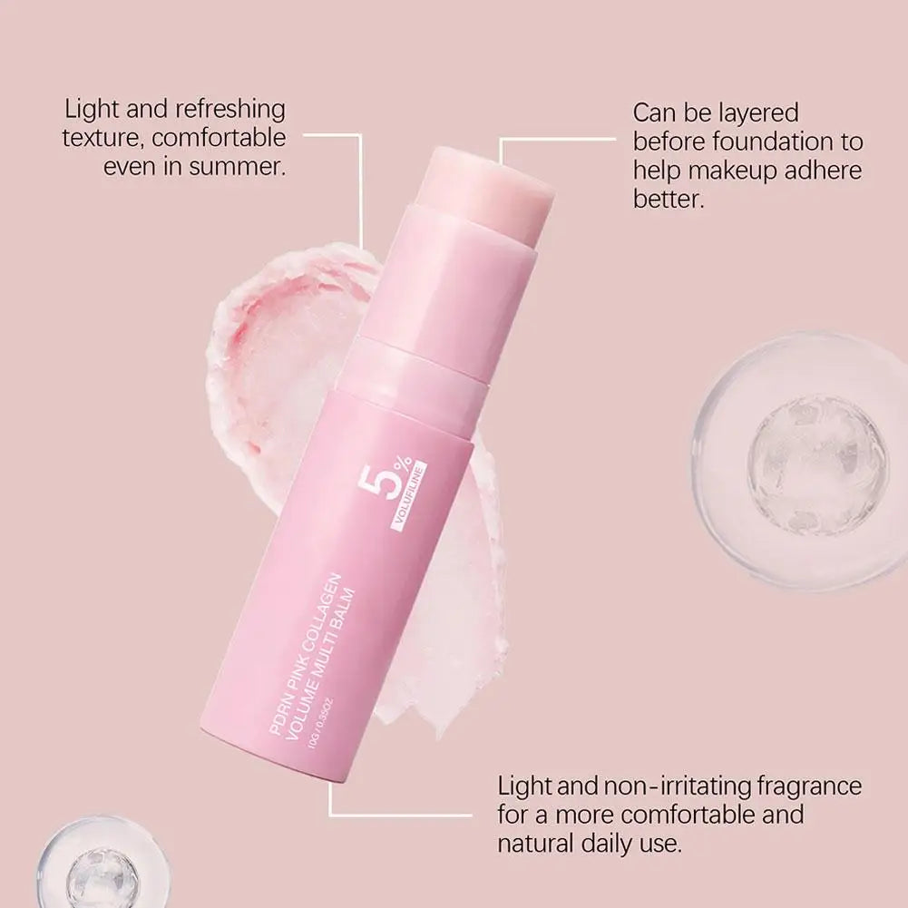 Revitalize Your Skin with 5% Volufiline PDRN Pink Collagen Multi Balm - Longlasting Hydration & Plumping for Face and Body