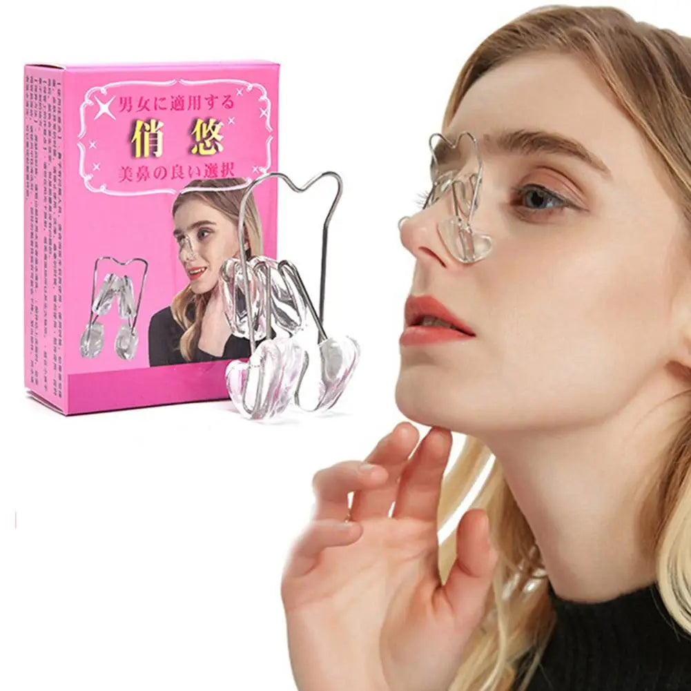 Transform Your Nose with the Silicone Nose Clip: Achieve a Beautiful, Straight Nasal Shape in Just 30 Minutes a Day!