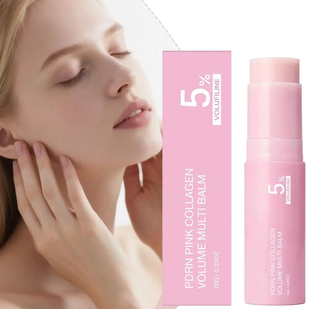 Revitalize Your Skin with 5% Volufiline PDRN Pink Collagen Multi Balm - Longlasting Hydration & Plumping for Face and Body