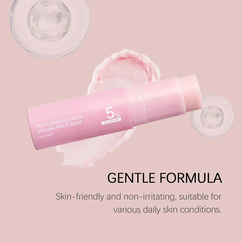 Revitalize Your Skin with 5% Volufiline PDRN Pink Collagen Multi Balm - Longlasting Hydration & Plumping for Face and Body