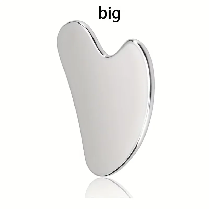 Revitalize Your Skin with Our Premium 1/3 Piece Stainless Steel Ice Face Roller and Scraping Board Set