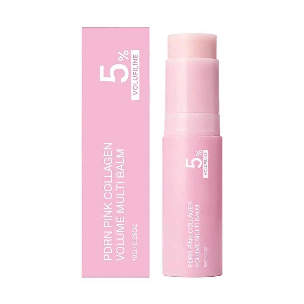 Revitalize Your Skin with 5% Volufiline PDRN Pink Collagen Multi Balm - Longlasting Hydration & Plumping for Face and Body